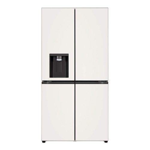 [렌탈]LG 디오스 얼음정수기 냉장고 오브제컬렉션 양문형J814MEE3-R (베이지+베이지) 7년의무사용